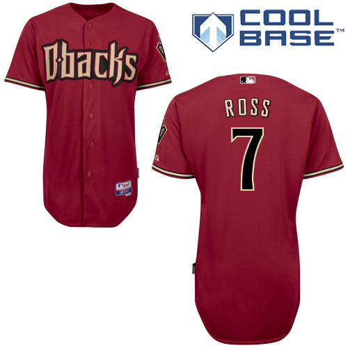 Cody Ross #7 mlb Jersey-Arizona Diamondbacks Women's Authentic Alternate Red Cool Base Baseball Jersey